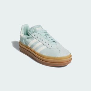 NWT! Adidas | Gazelle Bold - Ash Green, Size 9